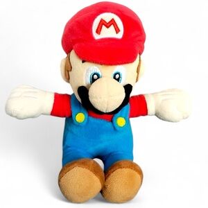 Super Mario Plush Little Buddy 9” Nintendo Red Blue‎ Collectible Toy 2023